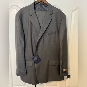 Gray suit set 52L waist is 47x30